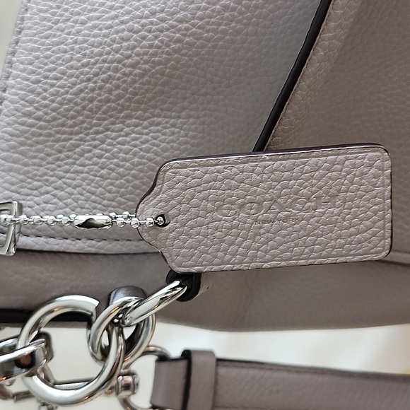 Coach NY New W/O Tag Pebble Leather Sutton Hobo 2-Way Crossbody Bag, $190 - Picture 3 of 10